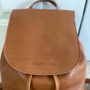 Portland Leather Goods Bucket Backpack